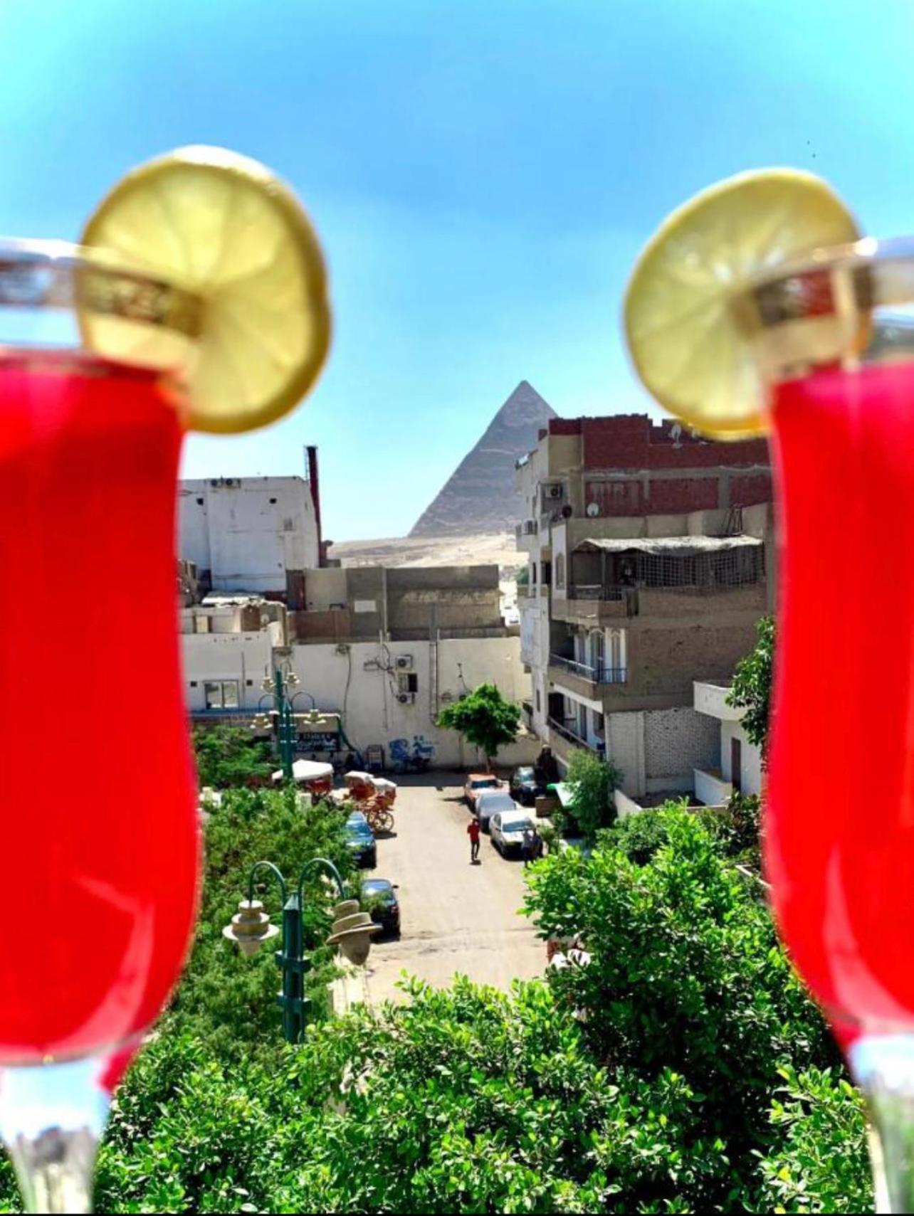 Giza Pyramids View Homestay Kafret el-Gabal Exterior foto